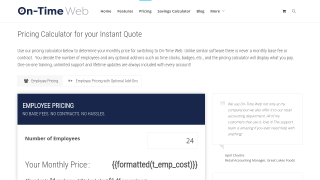 On Time Web